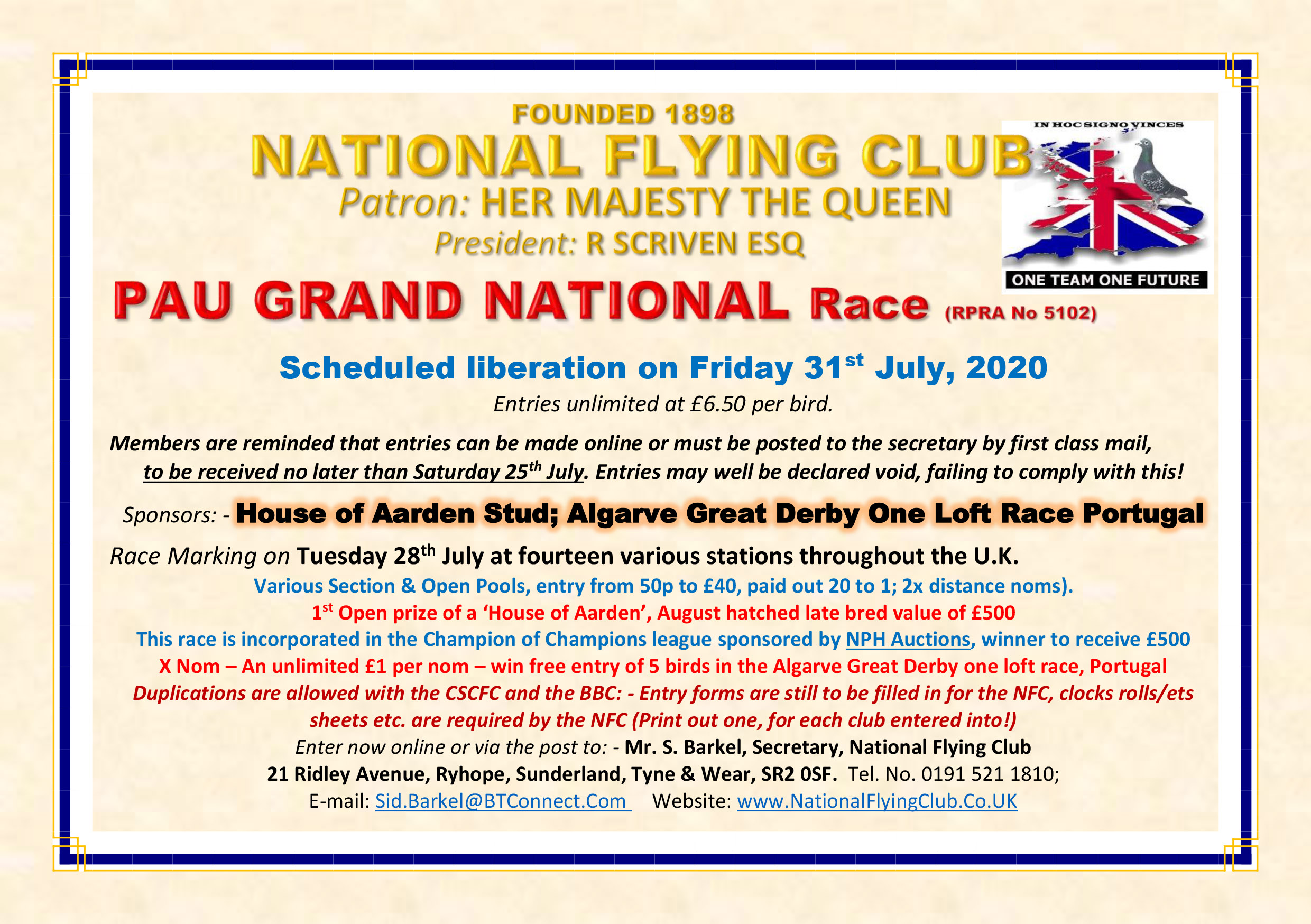 Race Advert 3 2020 Pau Grand National b